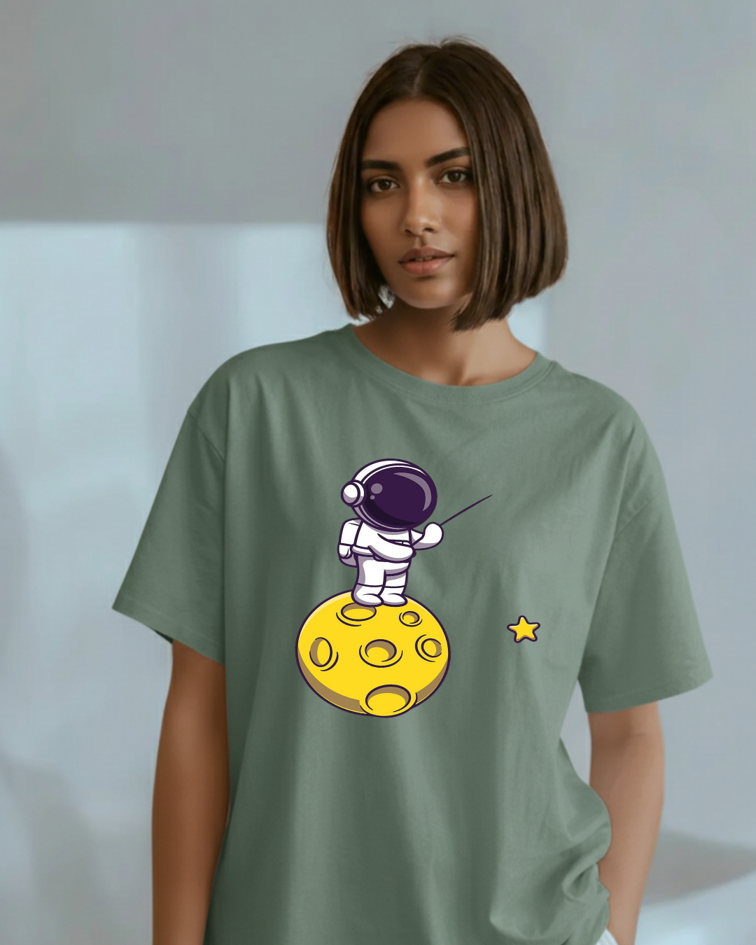 Siyalta – Stellar Catch | Oversized T-Shirt, Short Sleeve, Casual Fit
