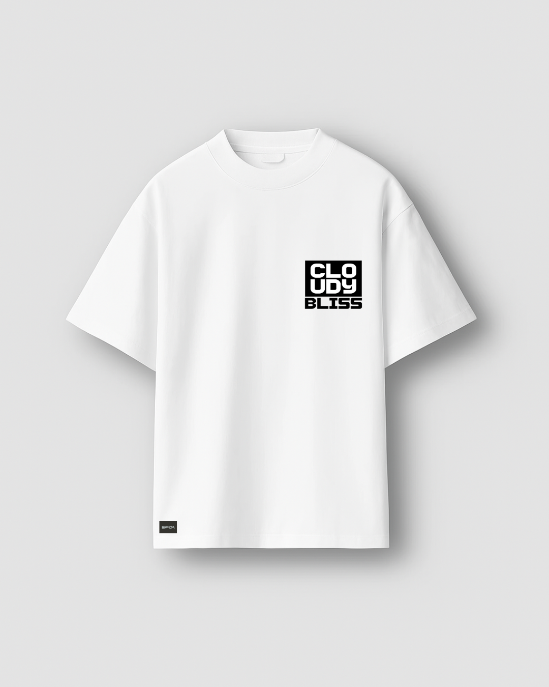 Siyalta – Cloudy Mood | Oversized T-Shirt, Short Sleeve, Minimal Fit