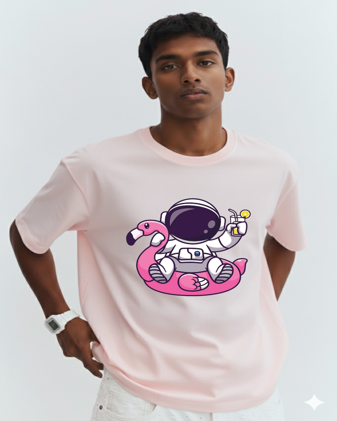 Siyalta – Cosmic Chill | Oversized T-Shirt, Short Sleeve, Casual Fit