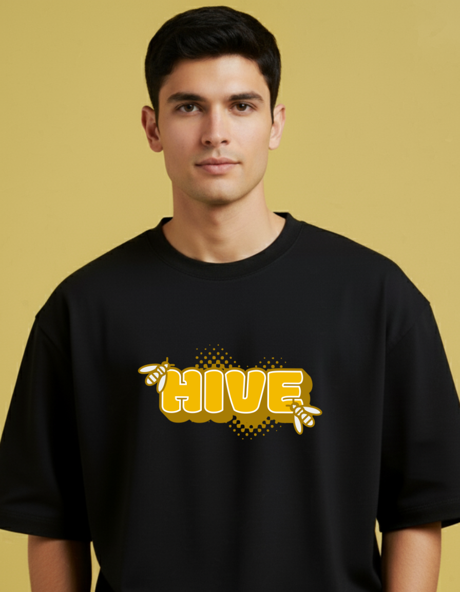 Siyalta – The Hive Drop | Oversized T-Shirt, Short Sleeve, Street Fit