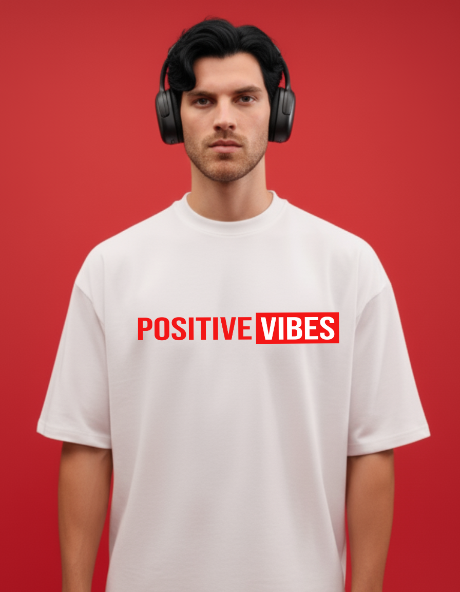 Siyalta – Good Vibes Edition | Oversized T-Shirt, Short Sleeve, Classic Fit