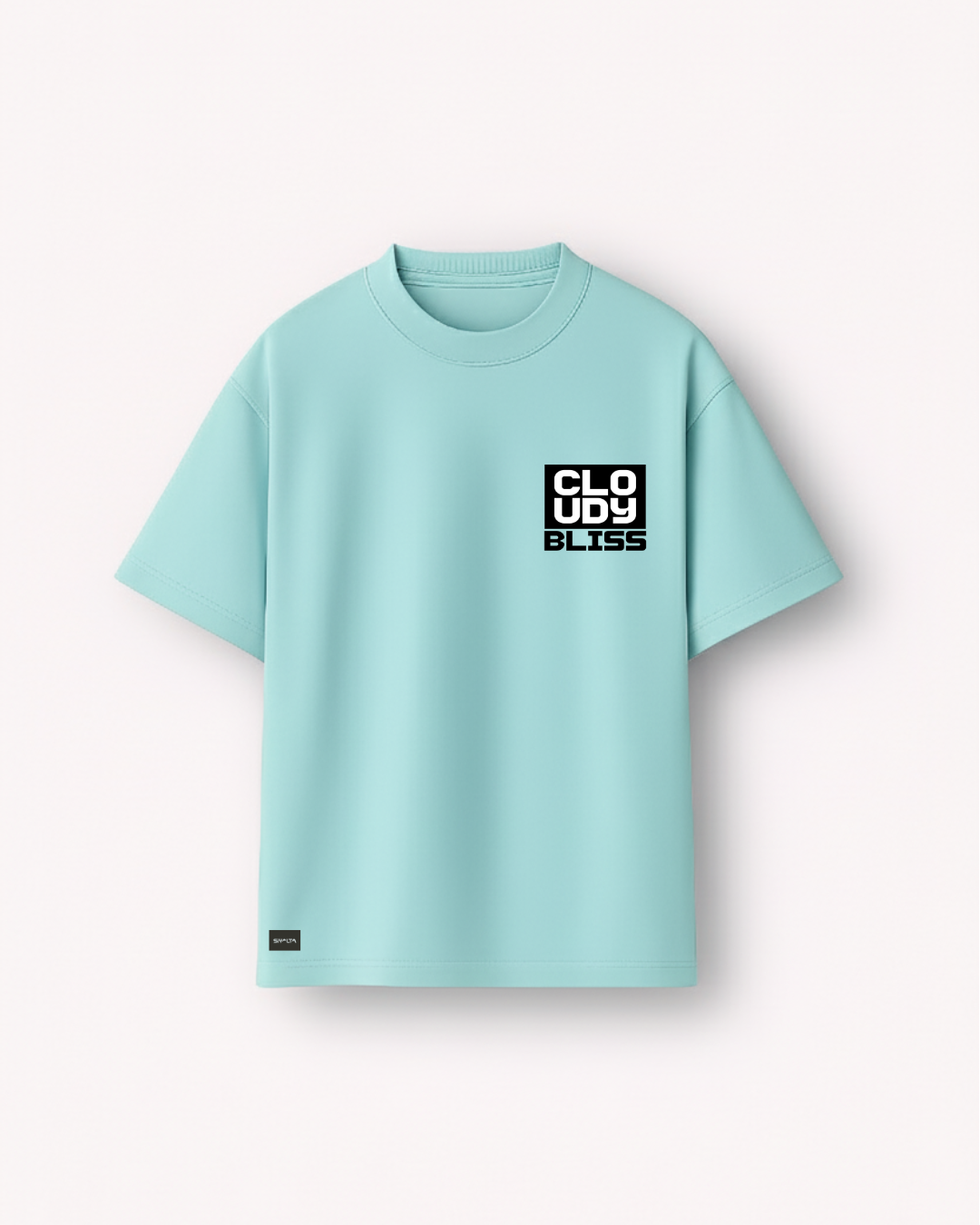 Siyalta – Cloudy Mood | Oversized T-Shirt, Short Sleeve, Minimal Fit