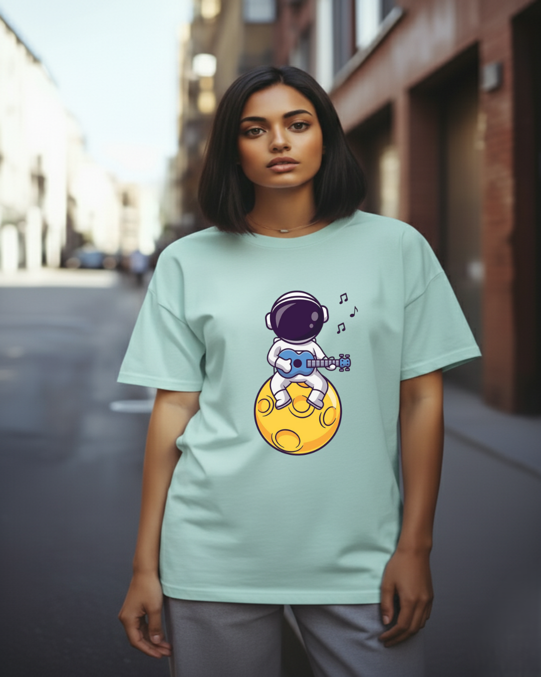 Siyalta – Orbit Tunes | Oversized T-Shirt, Short Sleeve, Casual Fit