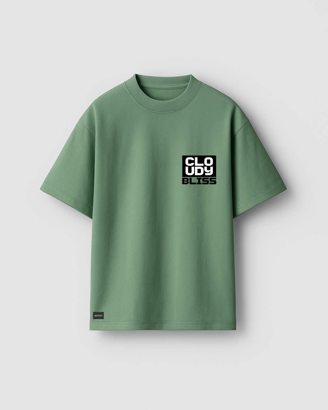 Siyalta – Cloudy Mood | Oversized T-Shirt, Short Sleeve, Minimal Fit