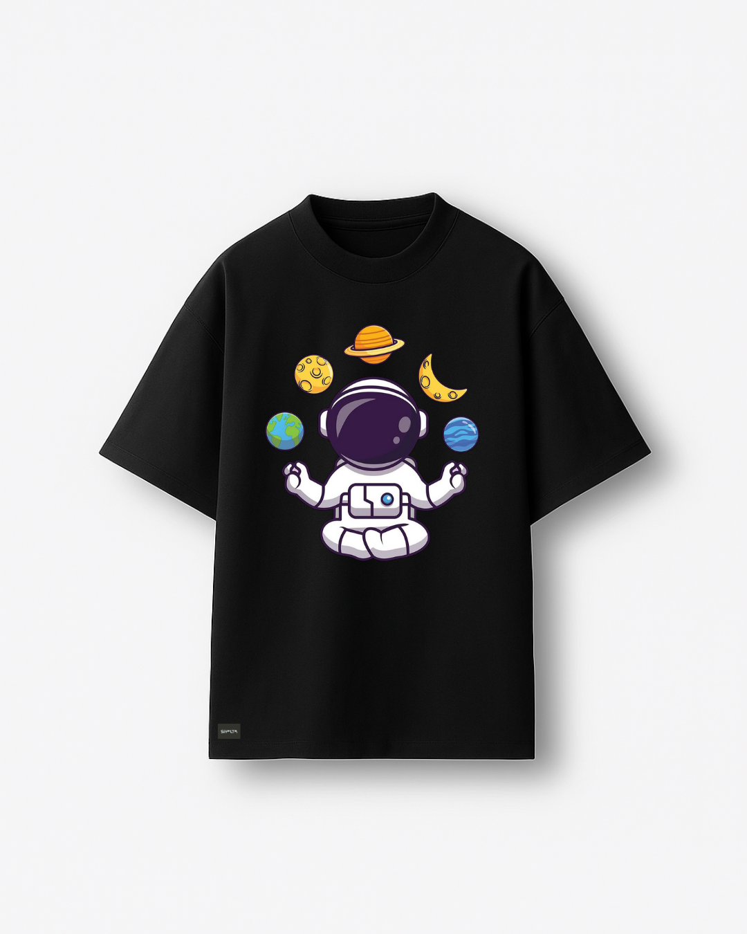 Siyalta – Cosmic Balance | Oversized T-Shirt, Short Sleeve, Casual Fit