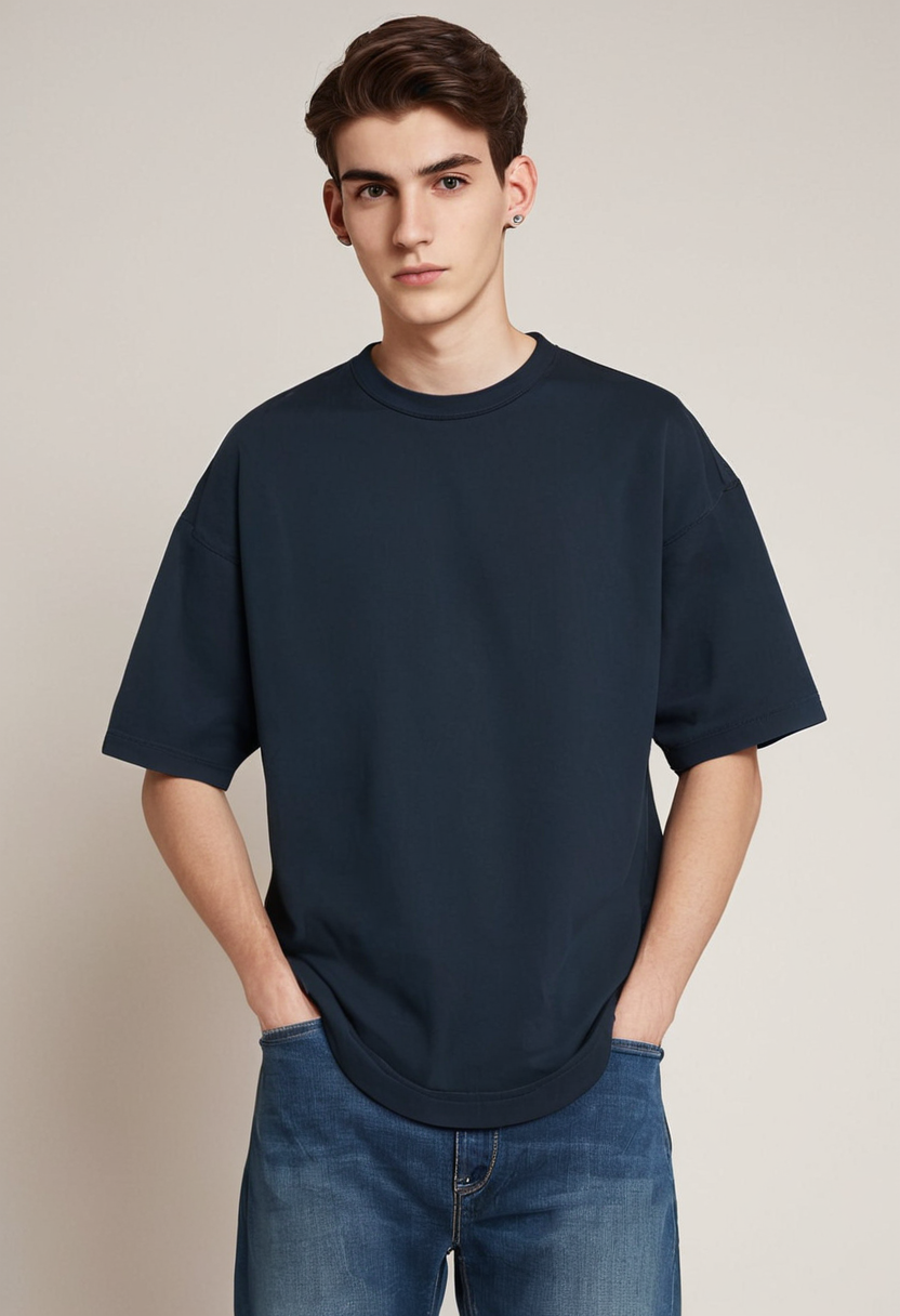 Siyalta - Black | Oversized T-Shirt – black, Short Sleeve, Casual Fit