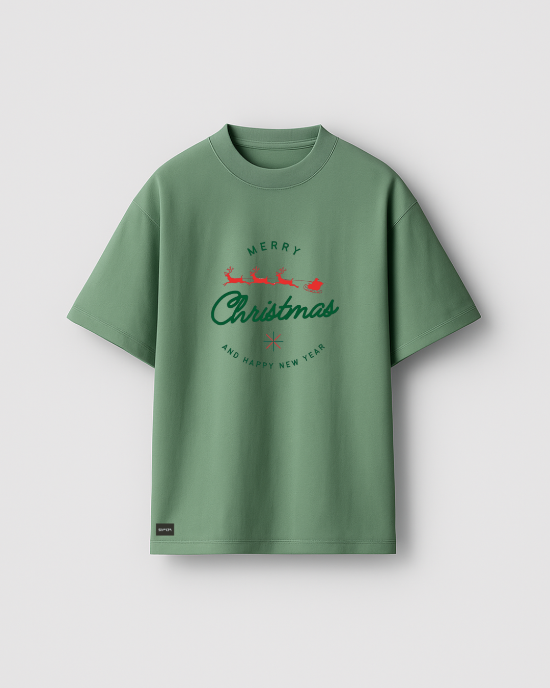 Siyalta – Classic Sleigh Script | Oversized T-Shirt, Short Sleeve, Casual Fit
