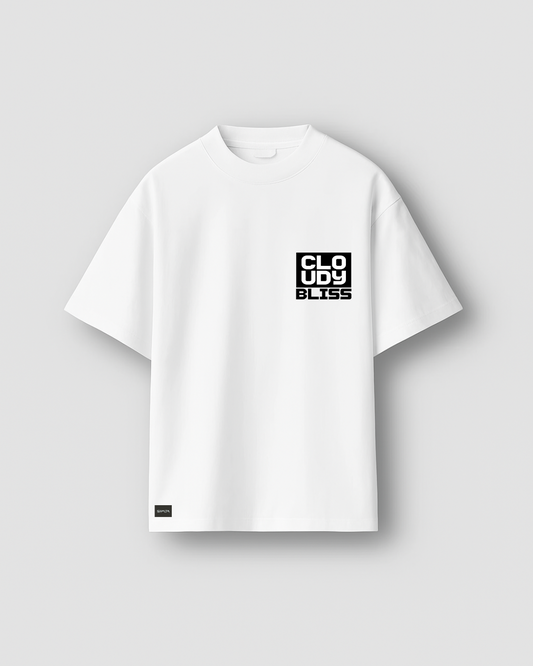 Siyalta – Cloudy Mood | Oversized T-Shirt, Short Sleeve, Minimal Fit