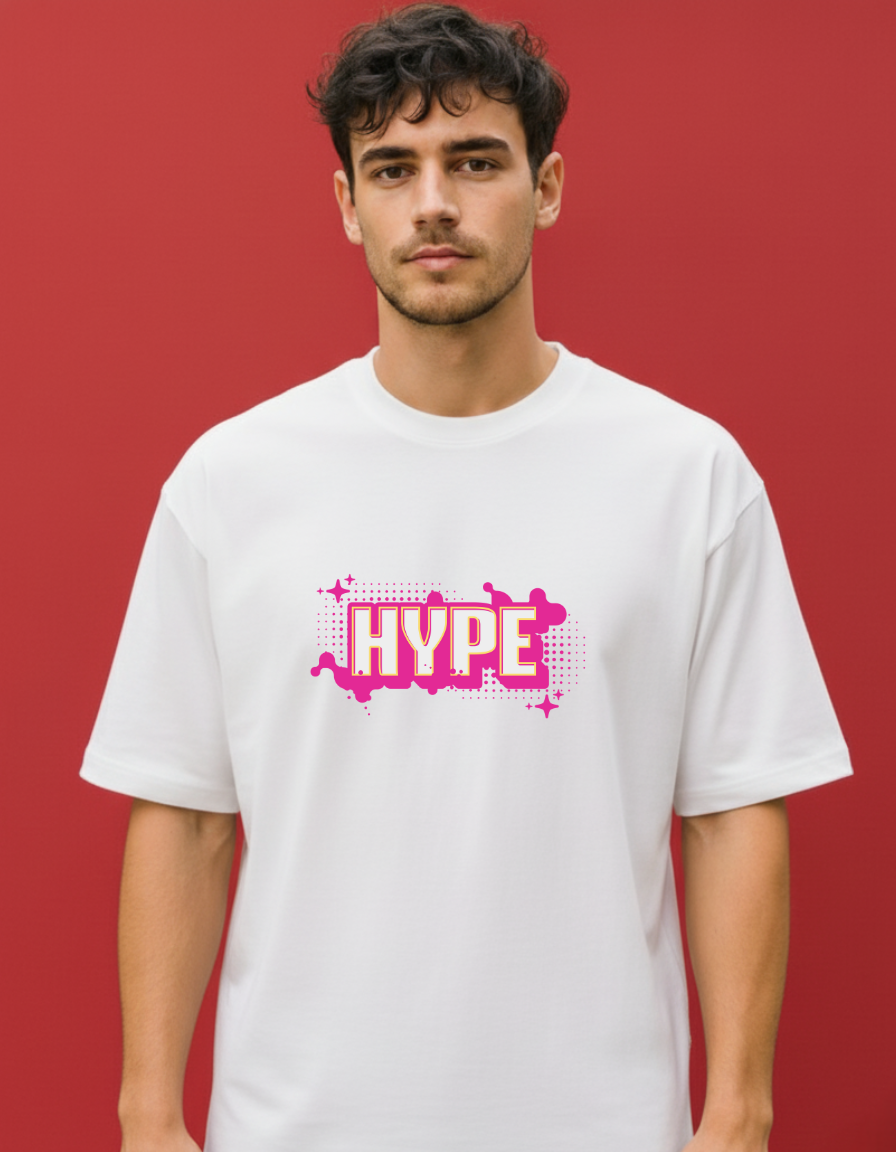 Siyalta – Stay Hype | Oversized T-Shirt, Short Sleeve, Streetwear Fit