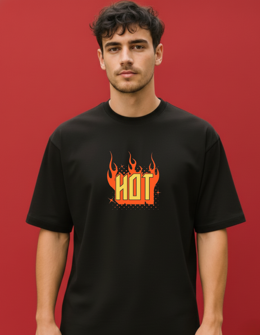 Siyalta – Too Hot Drop | Oversized T-Shirt, Short Sleeve, Bold Fit