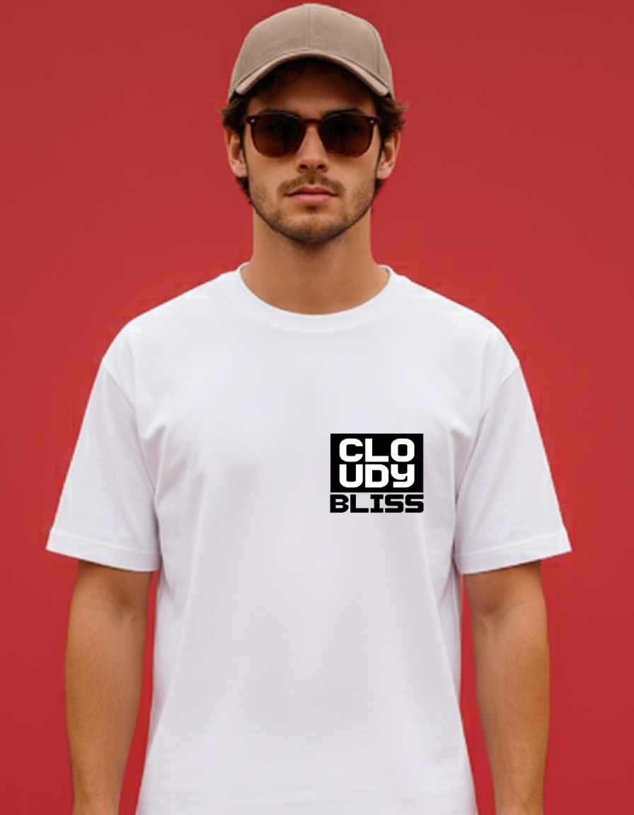 Siyalta – Cloudy Mood | Oversized T-Shirt, Short Sleeve, Minimal Fit