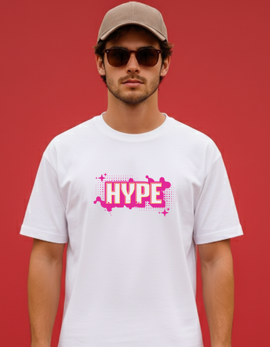 Siyalta – Stay Hype | Oversized T-Shirt, Short Sleeve, Streetwear Fit