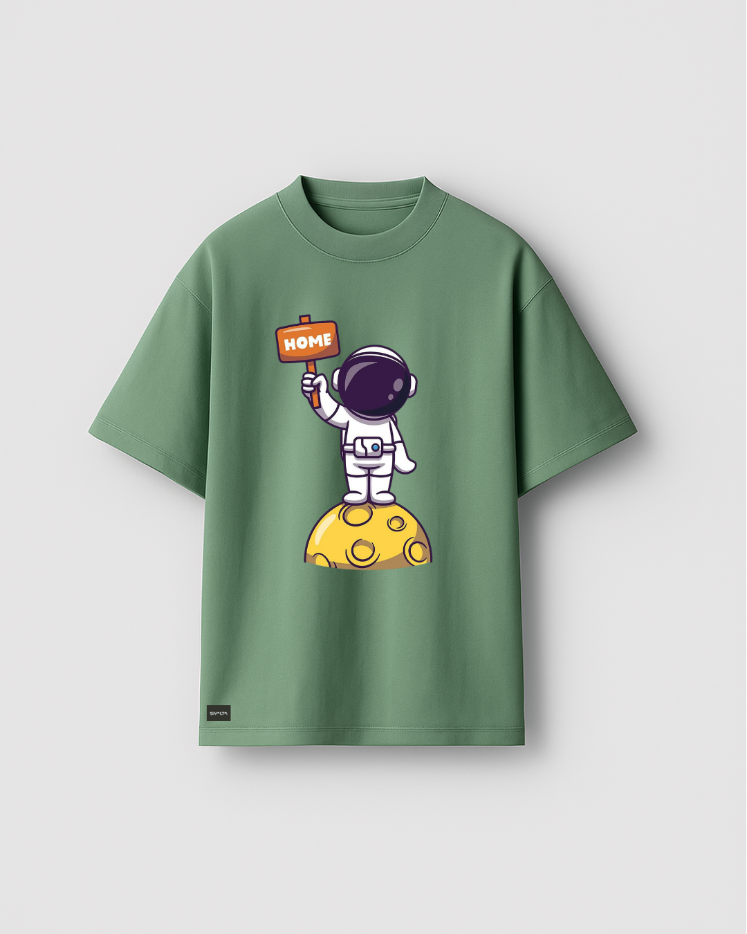 Siyalta – Lunar Roots | Oversized T-Shirt, Short Sleeve, Casual Fit