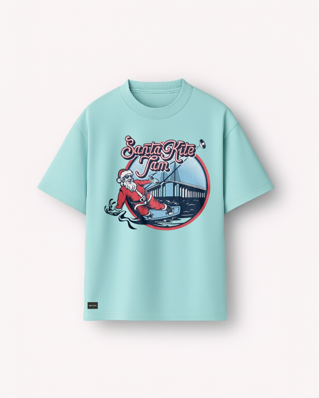 Siyalta – Santa Kite Jam | Oversized T-Shirt, Short Sleeve, Casual Fit