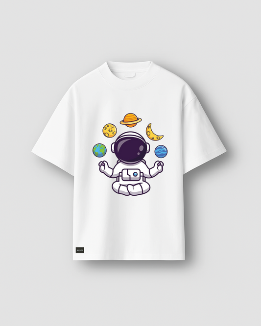 Siyalta – Cosmic Balance | Oversized T-Shirt, Short Sleeve, Casual Fit