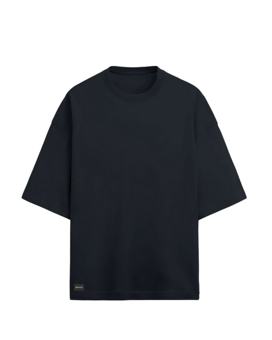 Siyalta - Black | Oversized T-Shirt – black, Short Sleeve, Casual Fit