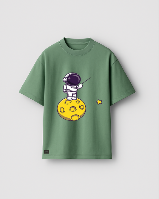 Siyalta – Stellar Catch | Oversized T-Shirt, Short Sleeve, Casual Fit