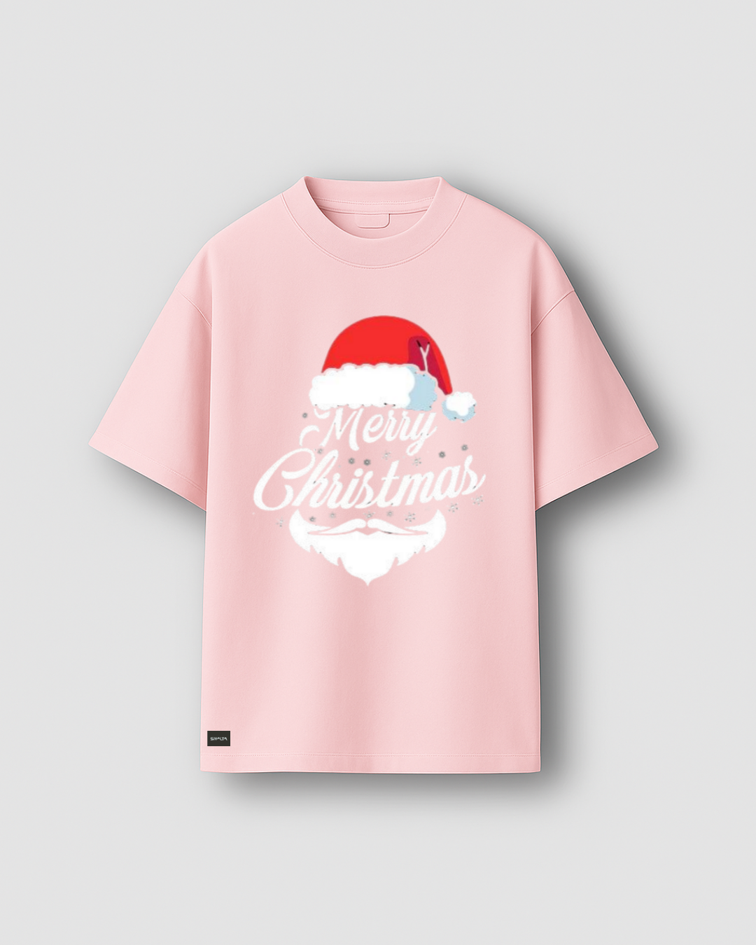 Siyalta – Santa’s Beard Script | Oversized T-Shirt, Short Sleeve, Casual Fit
