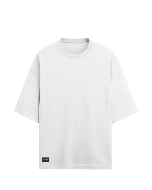 Siyalta - White | Oversized T-Shirt – white, Short Sleeve, Casual Fit