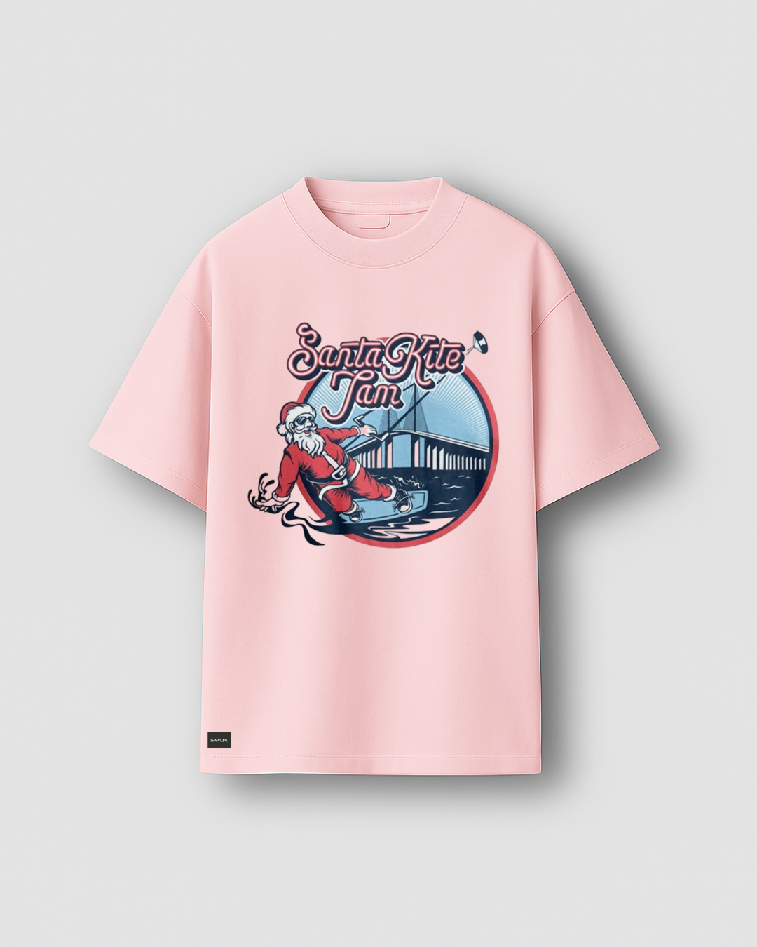 Siyalta – Santa Kite Jam | Oversized T-Shirt, Short Sleeve, Casual Fit